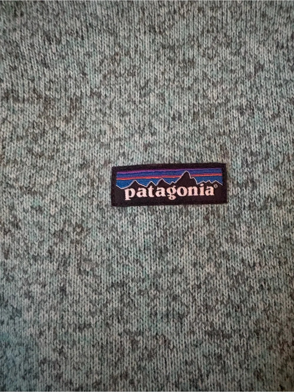 Patagonia Better Sweater 1/4 Zip Mint Heather Size S Outdoor Outerwear Hiking